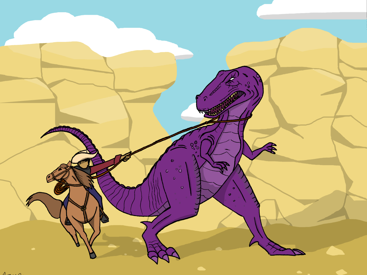 Valley of the Gwangi&nbsp;Illustration